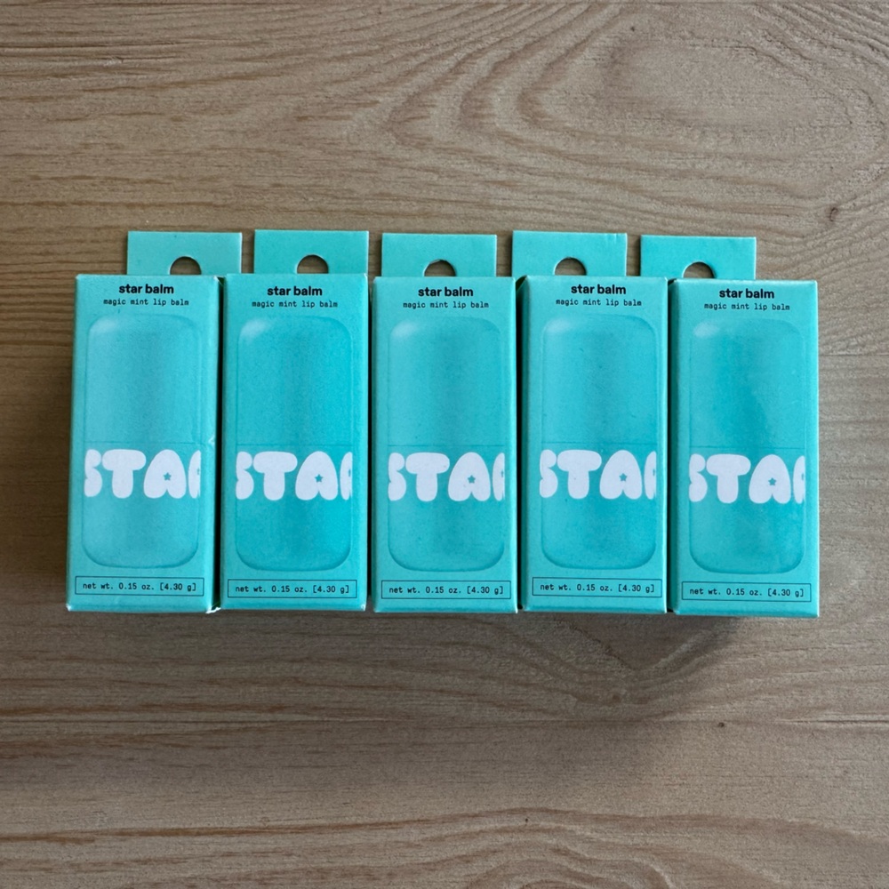 Set of 5 Scarface Star Balm Magic Mint Lil Balm